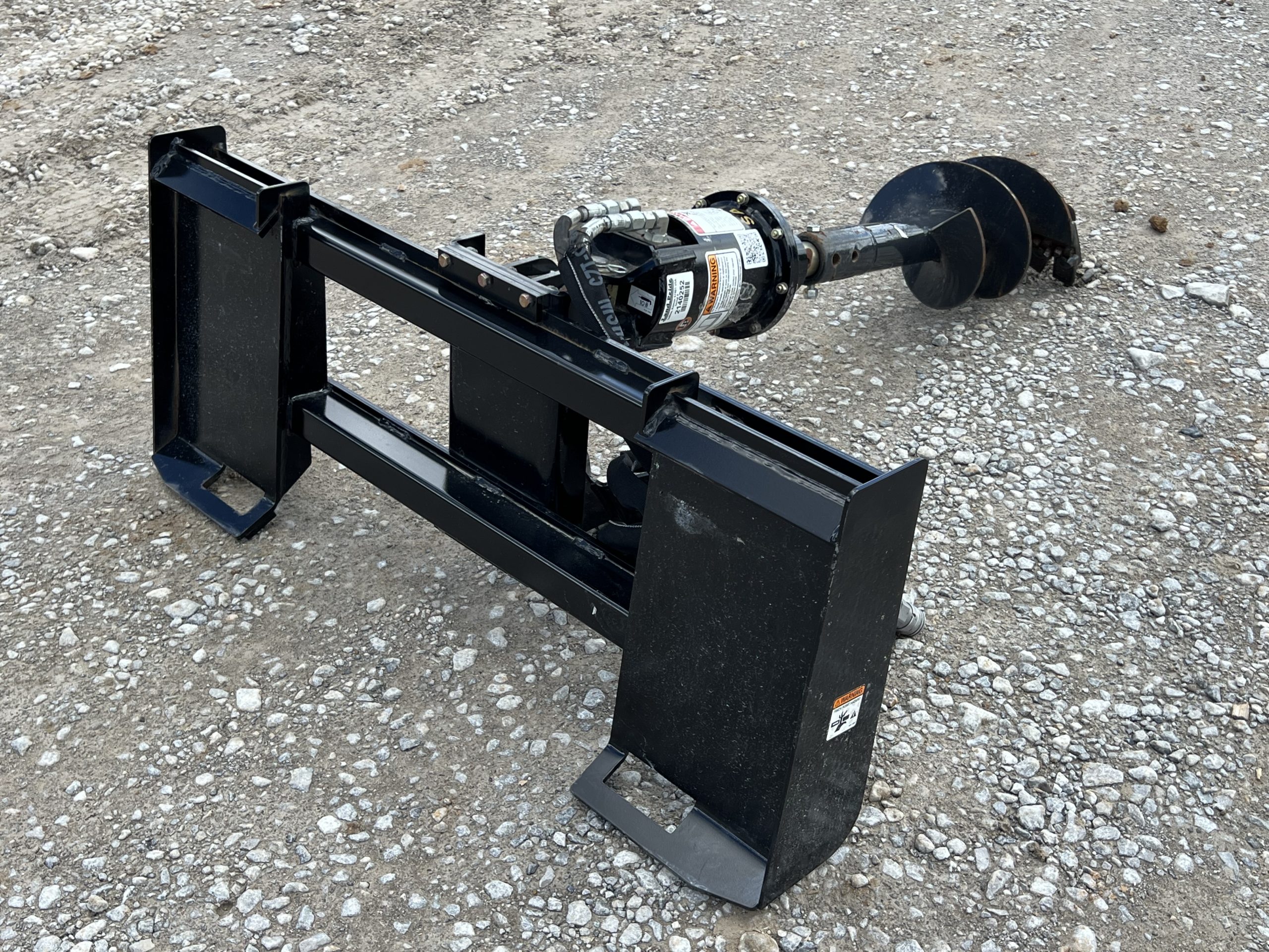 2023 Land Pride SA10 Hydraulic Post Hole Digger Auger Compact Tractor Attachment - Image 5