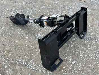 2023 Land Pride SA10 Hydraulic Post Hole Digger Auger Compact Tractor Attachment - Image 7