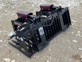 Virnig 60" V30 Skeleton Rock Bucket Grapple Fits Compact Tractor Quick Attach - Image 7