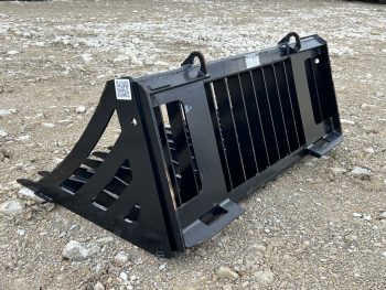 Virnig 48" V30 Skeleton Rock Bucket Attachment Fits Compact Tractor Quick Attach - Image 8