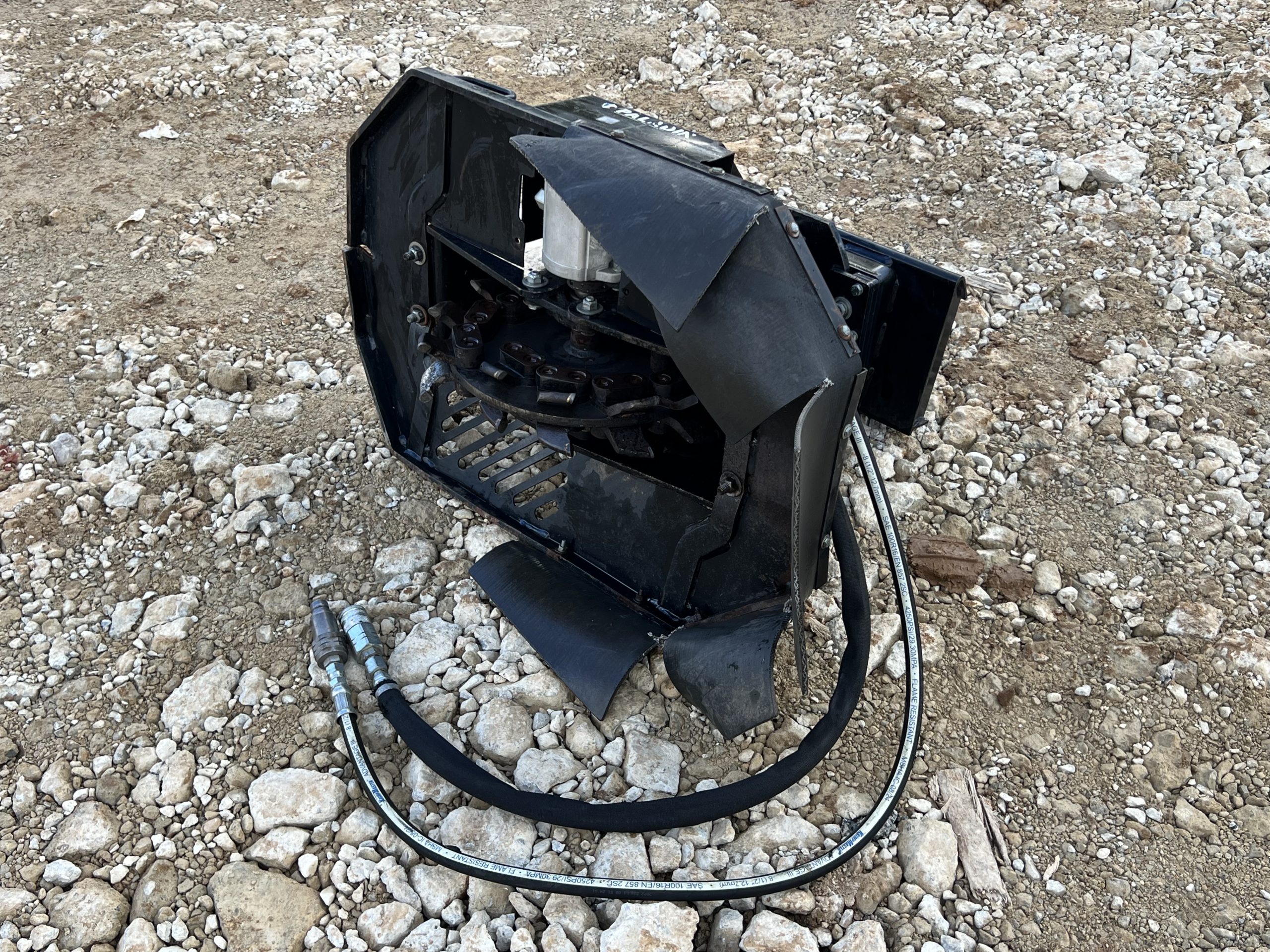 2021 Paladin Bradco SG15 Stump Grinder Attachment Fits Toro Vermeer Mini Skid Steer - Image 4