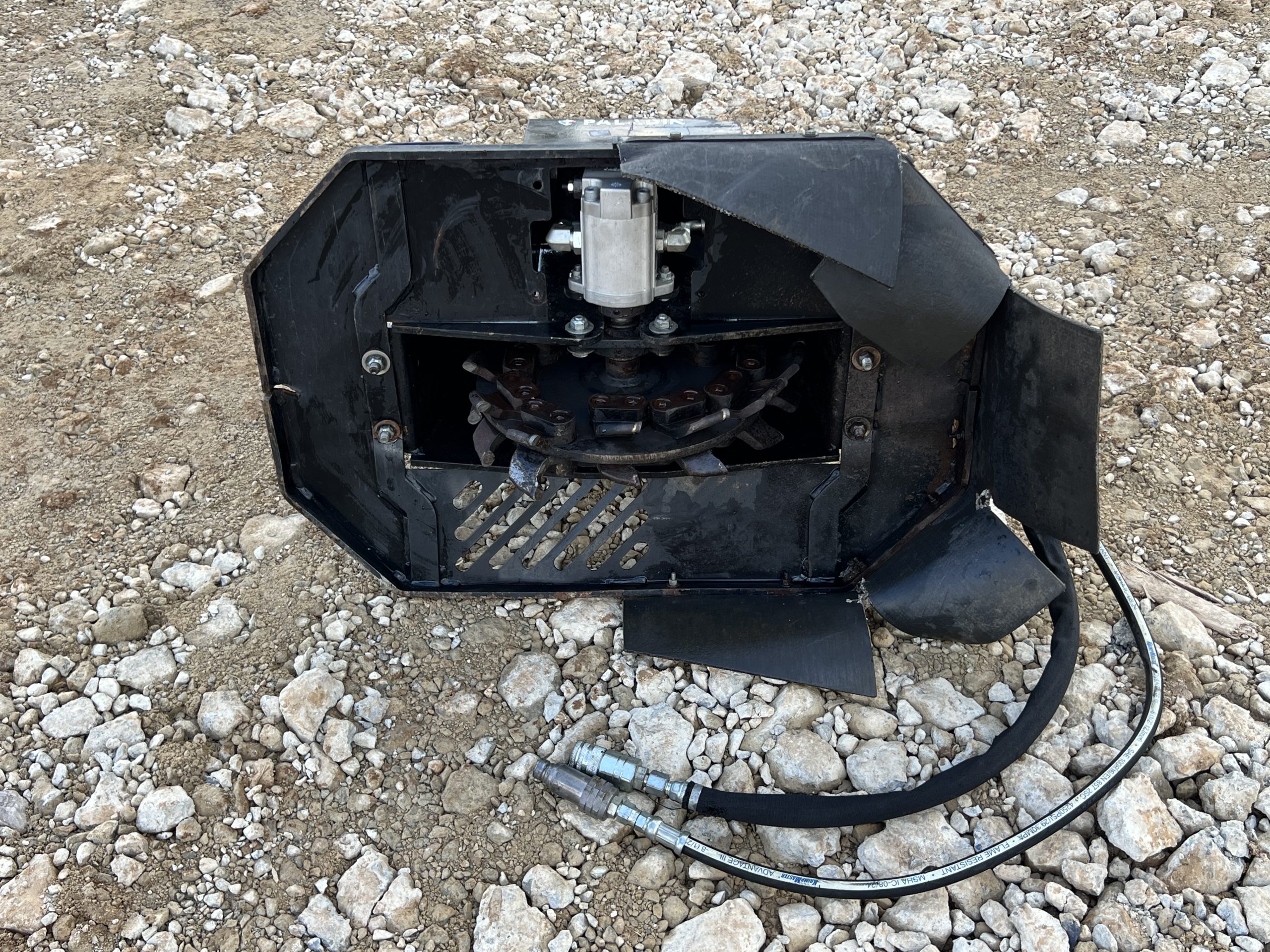 2021 Paladin Bradco SG15 Stump Grinder Attachment Fits Toro Vermeer Mini Skid Steer - Image 5