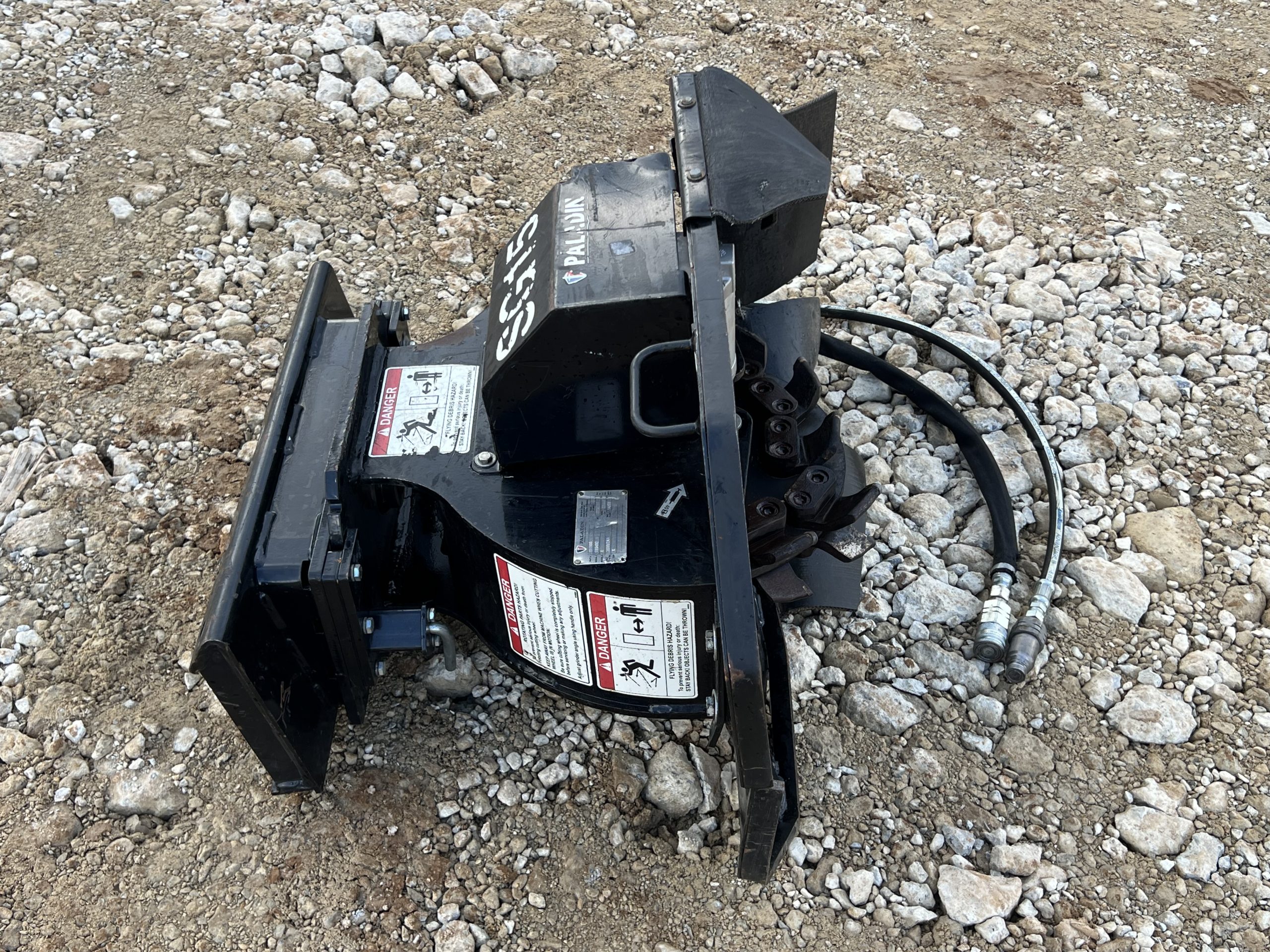 2021 Paladin Bradco SG15 Stump Grinder Attachment Fits Toro Vermeer Mini Skid Steer - Image 7