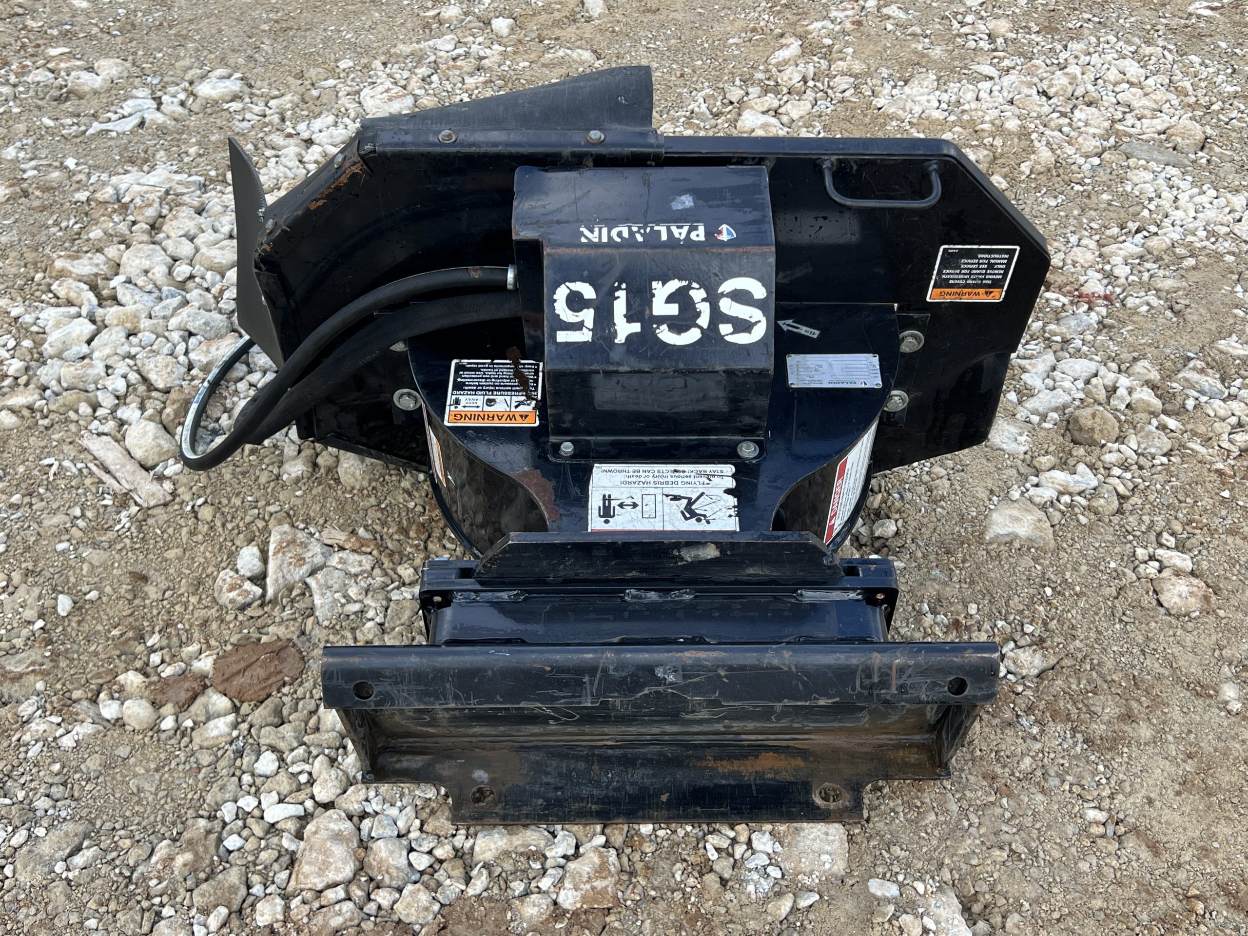 2021 Paladin Bradco SG15 Stump Grinder Attachment Fits Toro Vermeer Mini Skid Steer - Image 9