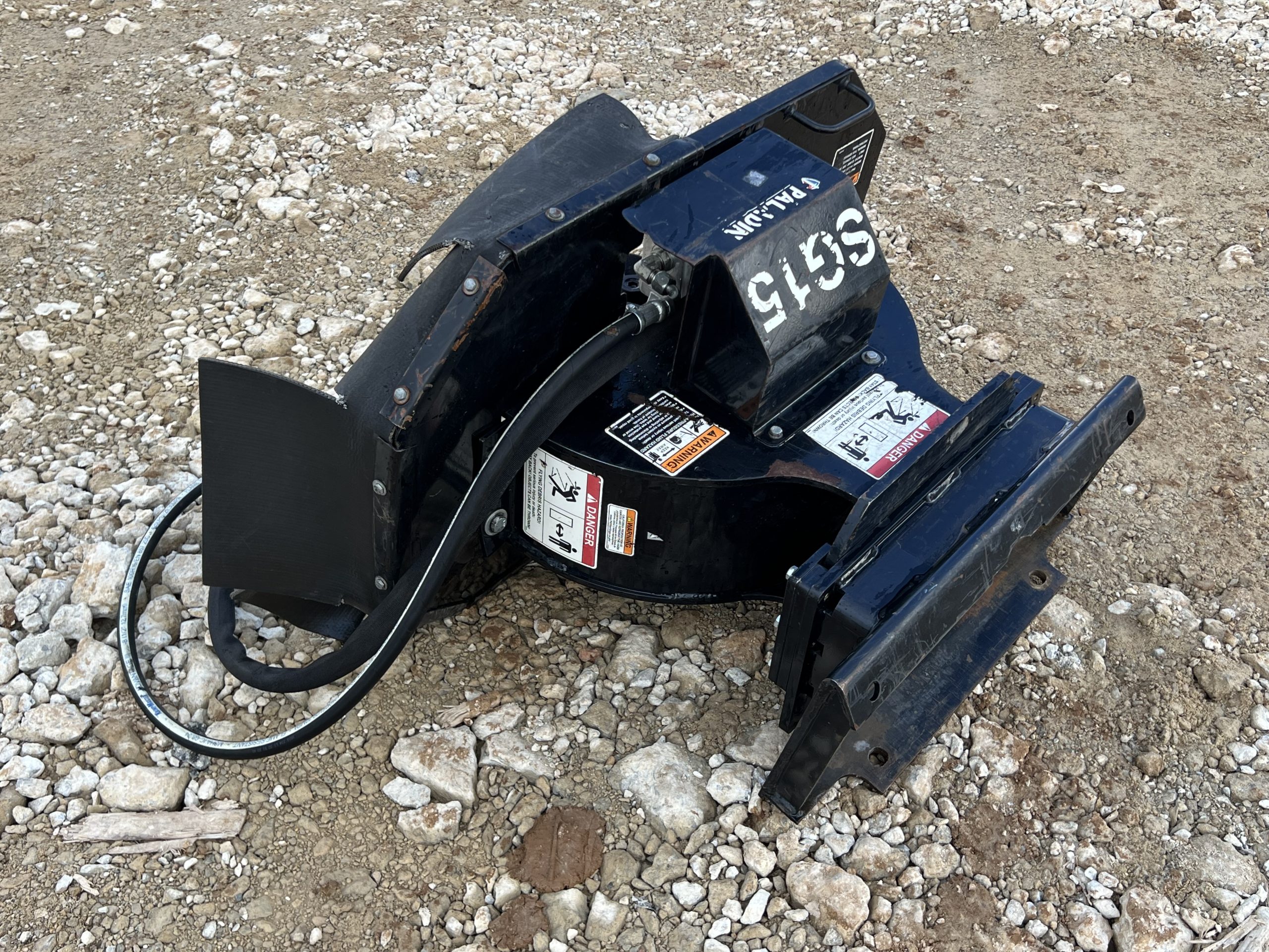 2021 Paladin Bradco SG15 Stump Grinder Attachment Fits Toro Vermeer Mini Skid Steer - Image 10