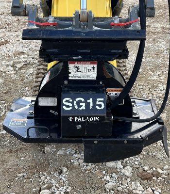 2021 Paladin Bradco SG15 Stump Grinder Attachment Fits Toro Vermeer Mini Skid Steer