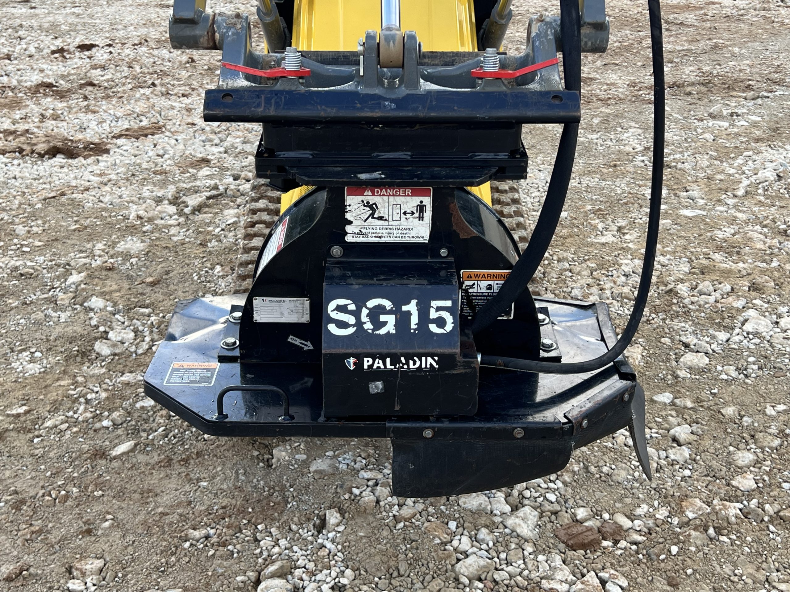 2021 Paladin Bradco SG15 Stump Grinder Attachment Fits Toro Vermeer Mini Skid Steer