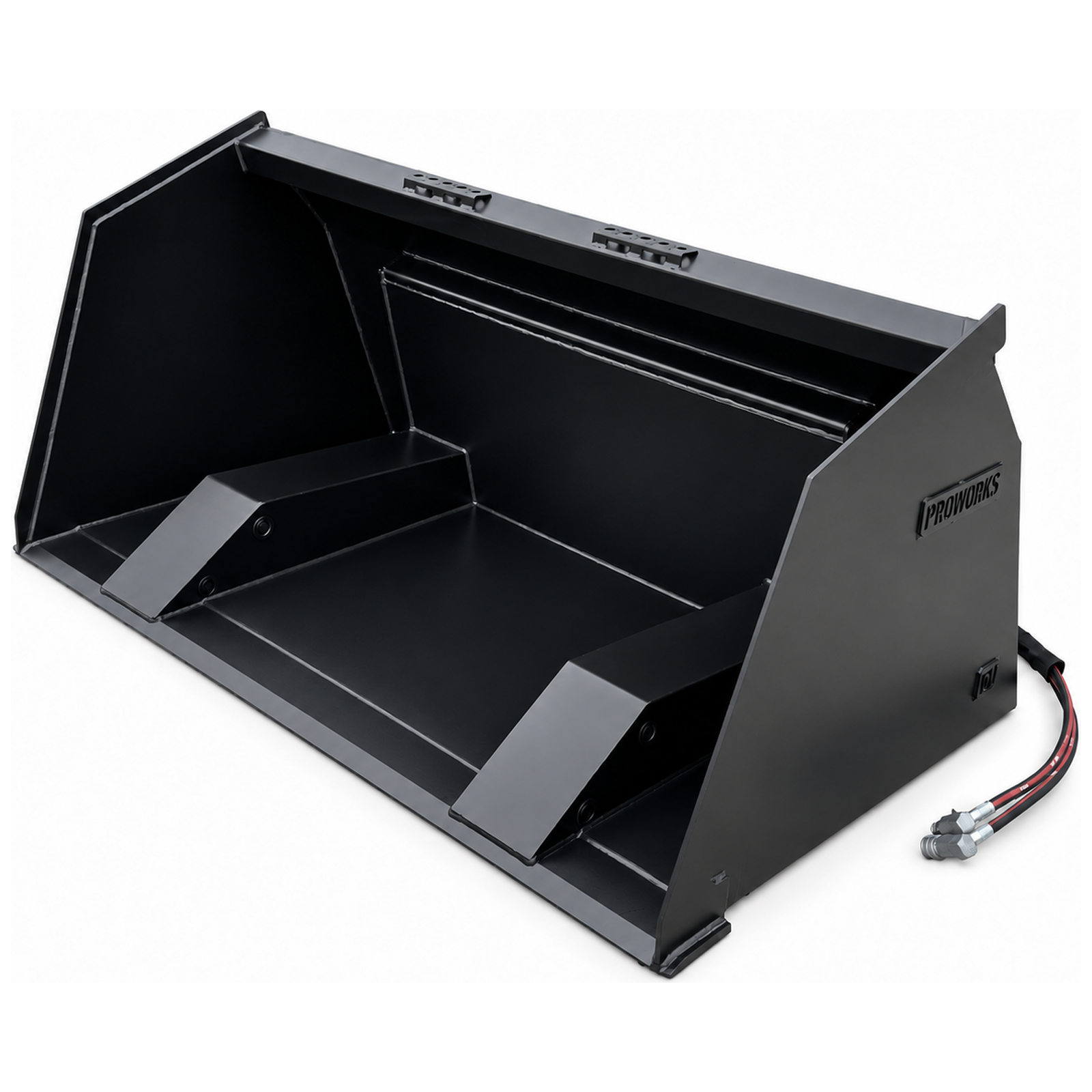 PROWORKS 72″ Skid Steer Hydraulic High Dump Bucket