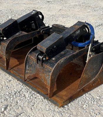 2022 66" Star Industries Grapple Bucket Scrap Demolition Attachment Fits Skid Steer