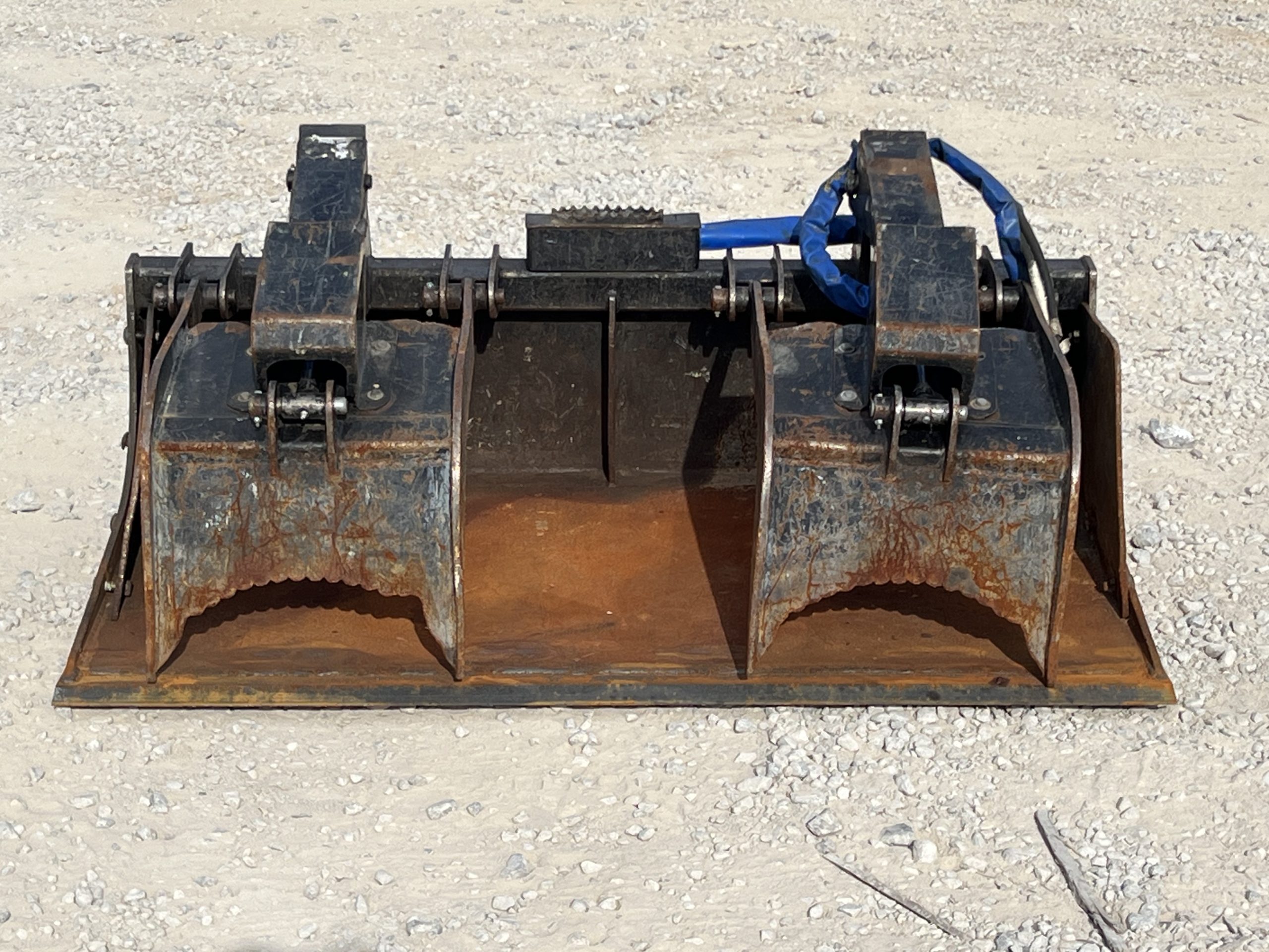 2022 66" Star Industries Grapple Bucket Scrap Demolition Attachment Fits Skid Steer - Image 2