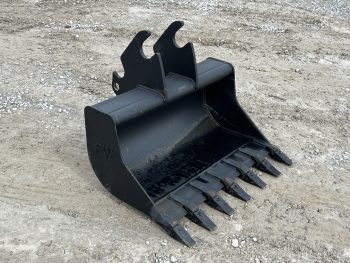 38" Grave Cemetery Digging Tooth Bucket Fits Kubota U55 KX057 KX191 Mini Excavator - Image 2