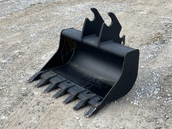 38" Grave Cemetery Digging Tooth Bucket Fits Kubota U55 KX057 KX191 Mini Excavator