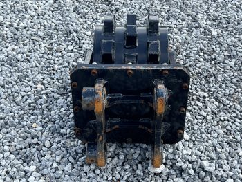 CAT 305 Pin On Compactor Wheel Trench Roller Attachment Fits Mini Excavator - Image 7