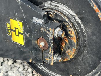 CAT 305 Pin On Compactor Wheel Trench Roller Attachment Fits Mini Excavator - Image 9