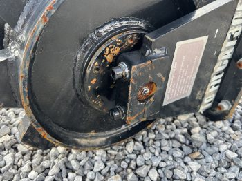 CAT 305 Pin On Compactor Wheel Trench Roller Attachment Fits Mini Excavator - Image 12