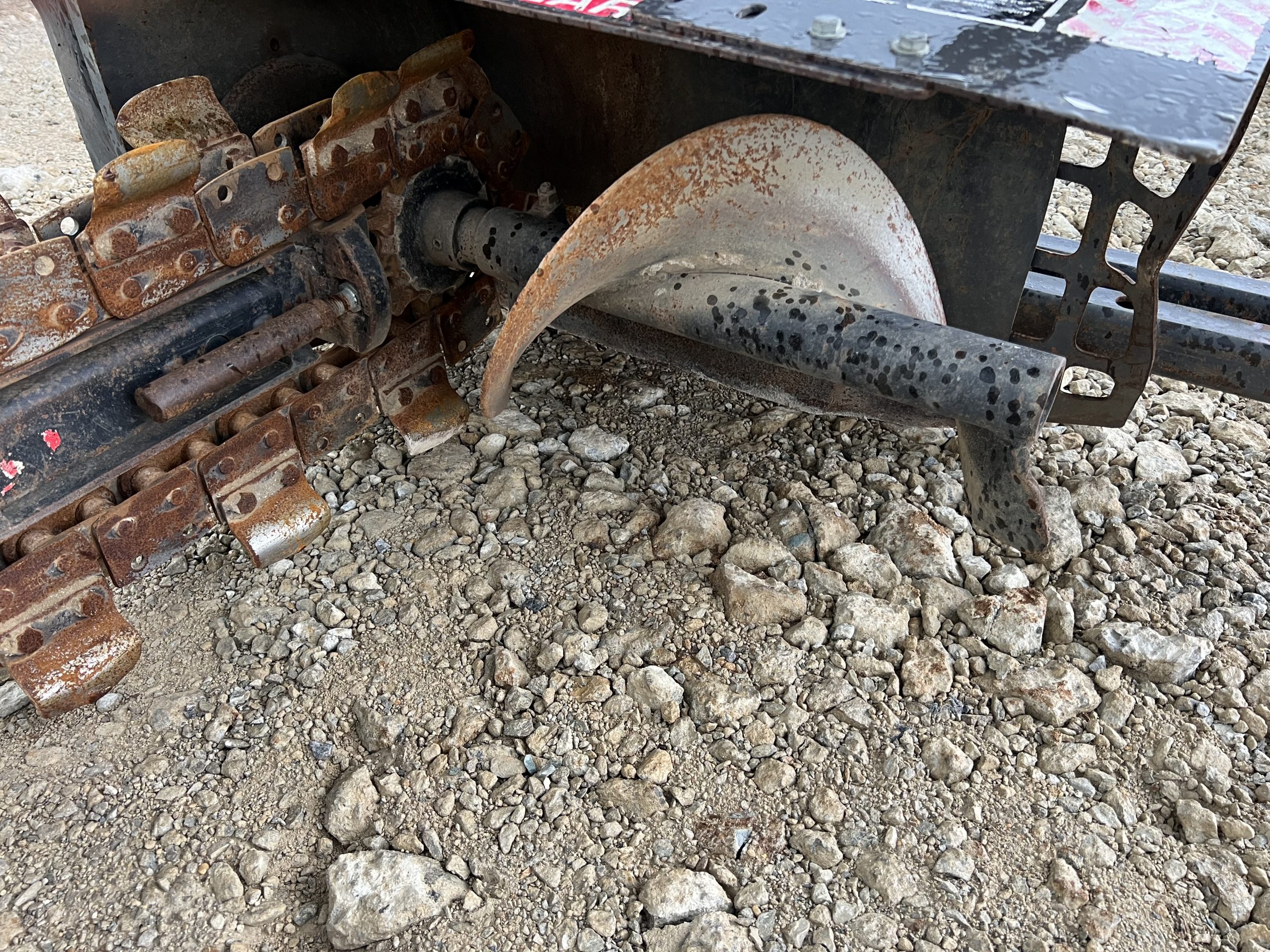 2018 Bradco 625 36" x 6" Trencher Attachment Dirt Teeth Fits Skid Steer Loader - Image 9