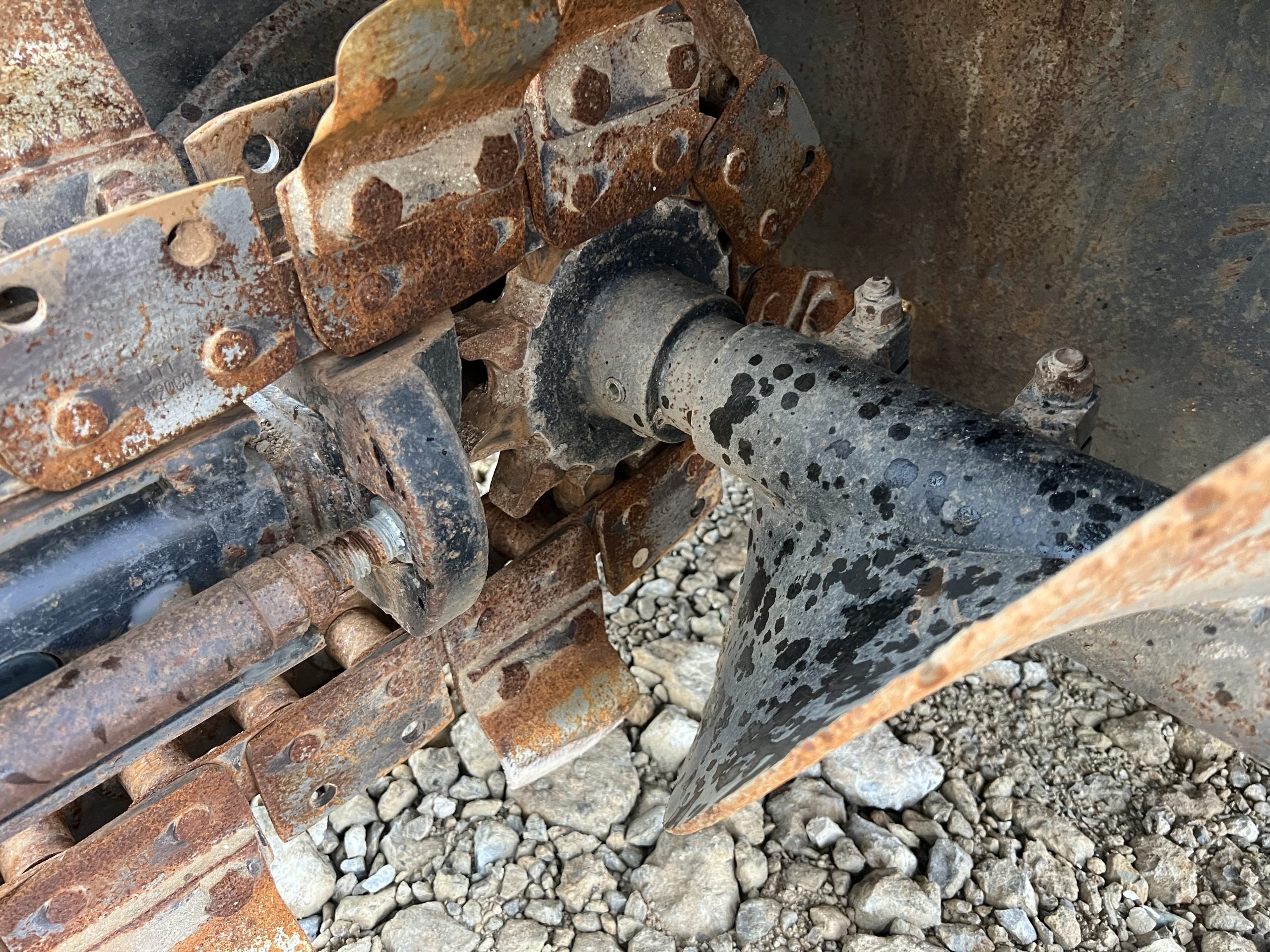 2018 Bradco 625 36" x 6" Trencher Attachment Dirt Teeth Fits Skid Steer Loader - Image 10