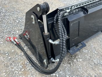 72" 4-IN-1 Multi Purpose Combination Smooth Bucket Attachment Fits Skid Steer QA - Image 10