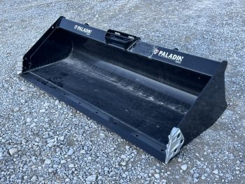2023 78" Paladin Bradco Smooth Low Profile Bucket Fits Skid Steer Loader - Image 3