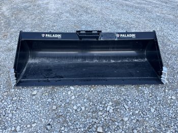 2023 78" Paladin Bradco Smooth Low Profile Bucket Fits Skid Steer Loader - Image 2
