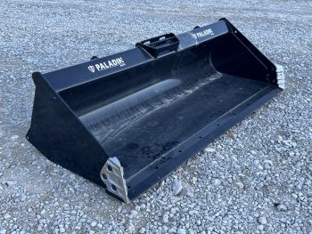 2023 78" Paladin Bradco Smooth Low Profile Bucket Fits Skid Steer Loader