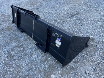 2023 78" Paladin Bradco Smooth Low Profile Bucket Fits Skid Steer Loader - Image 5