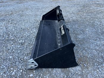 2023 78" Paladin Bradco Smooth Low Profile Bucket Fits Skid Steer Loader - Image 8