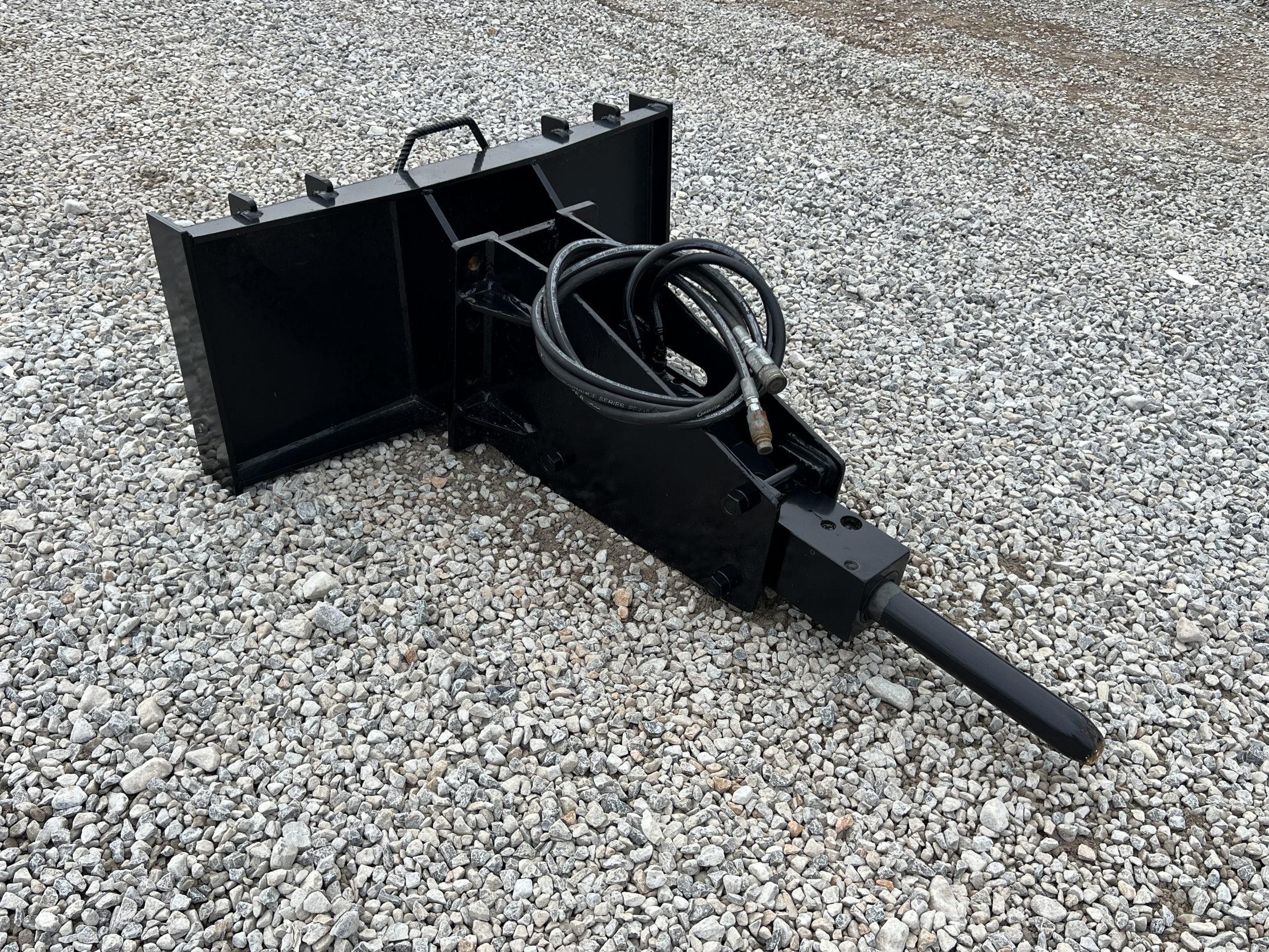 2019 Okada ORV550 Hydraulic Concrete Breaker Hammer Attachment Fits Skid Steer - Image 3