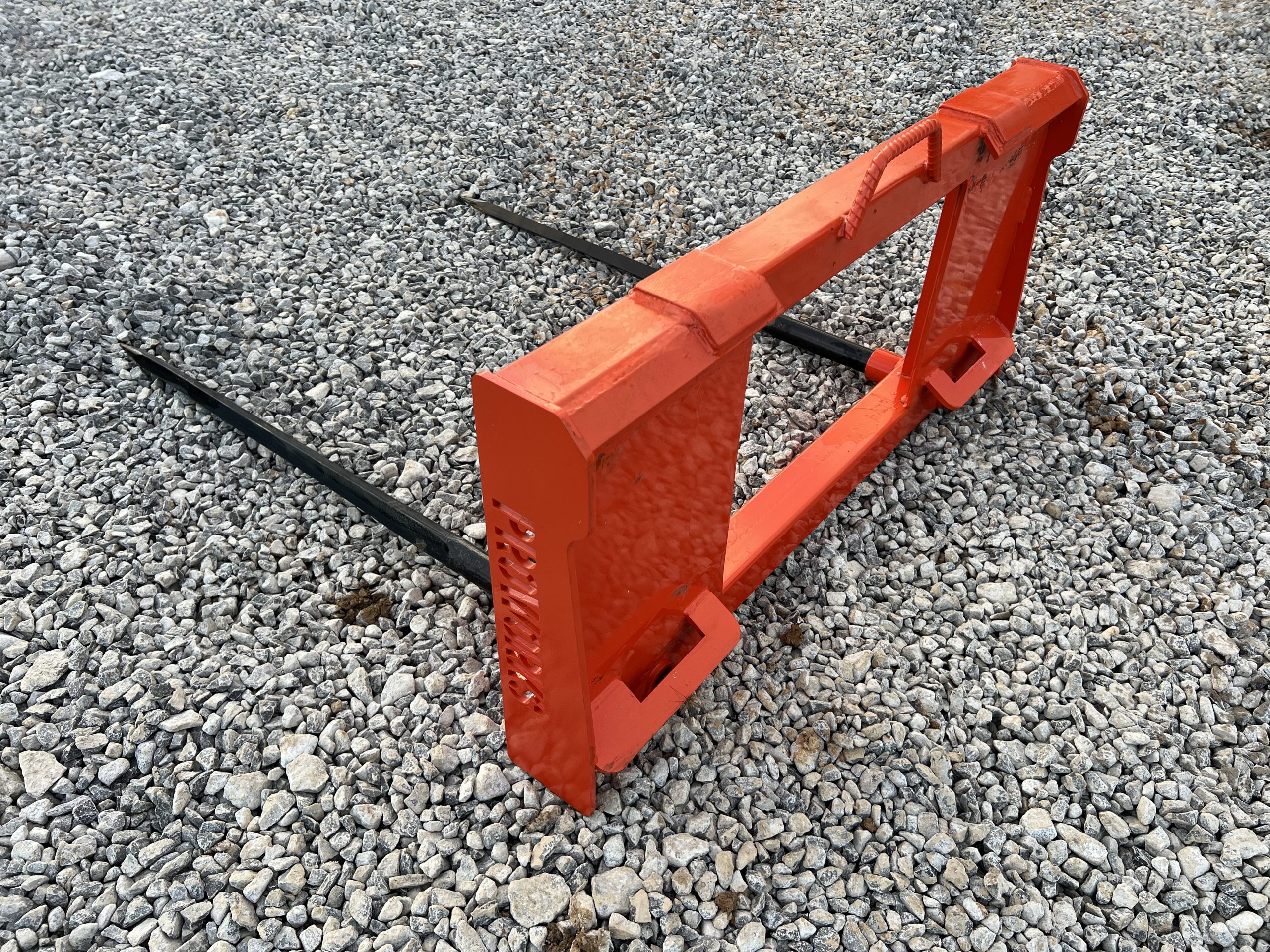 PROWORKS Dual Hay Spear Attachment Fits Skid Steer Quick Attach - Image 7