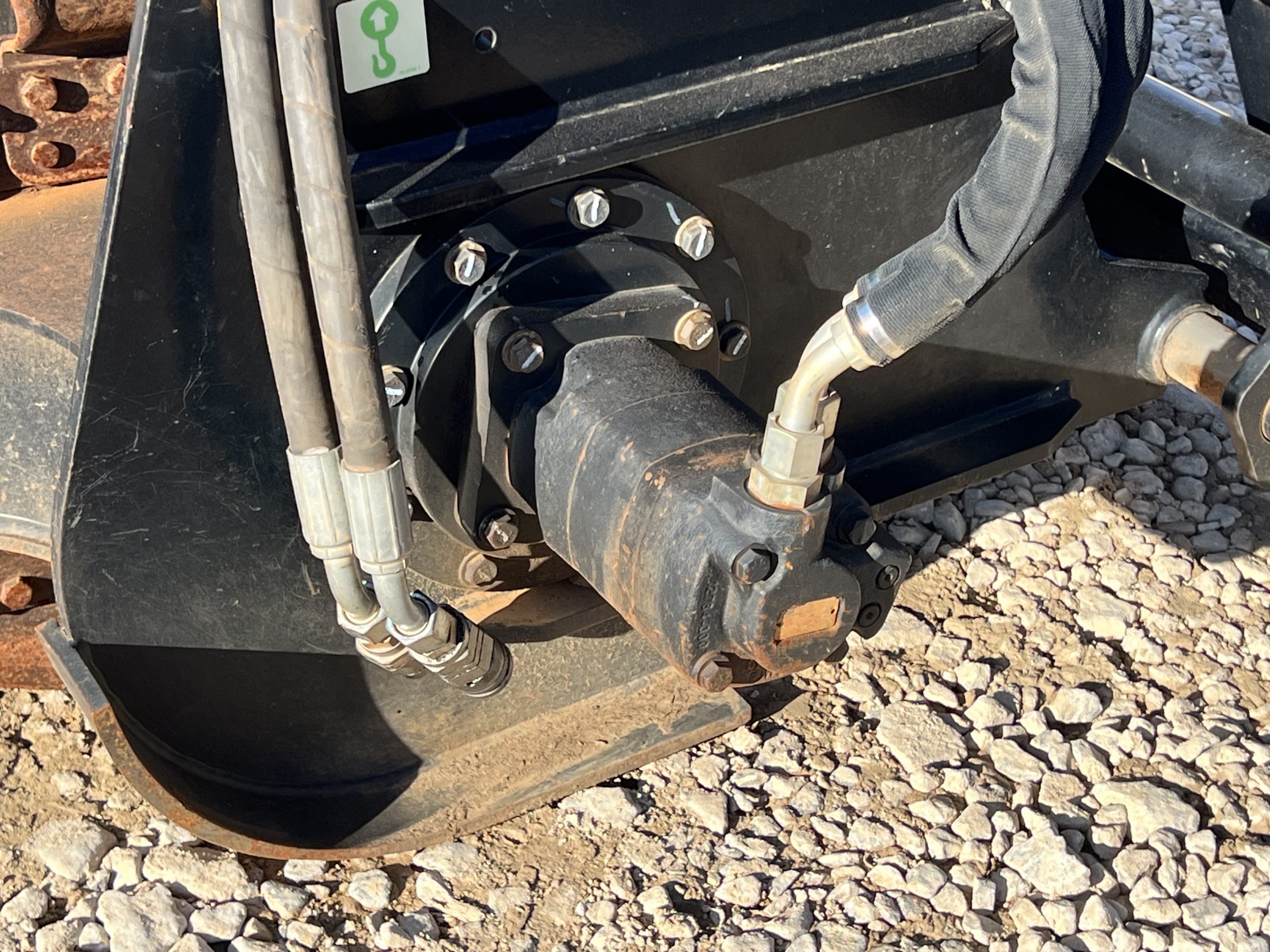 2021 CAT T112 48" x 6" Trencher Attachment Combo Chain Fits Skid Steer - Image 6