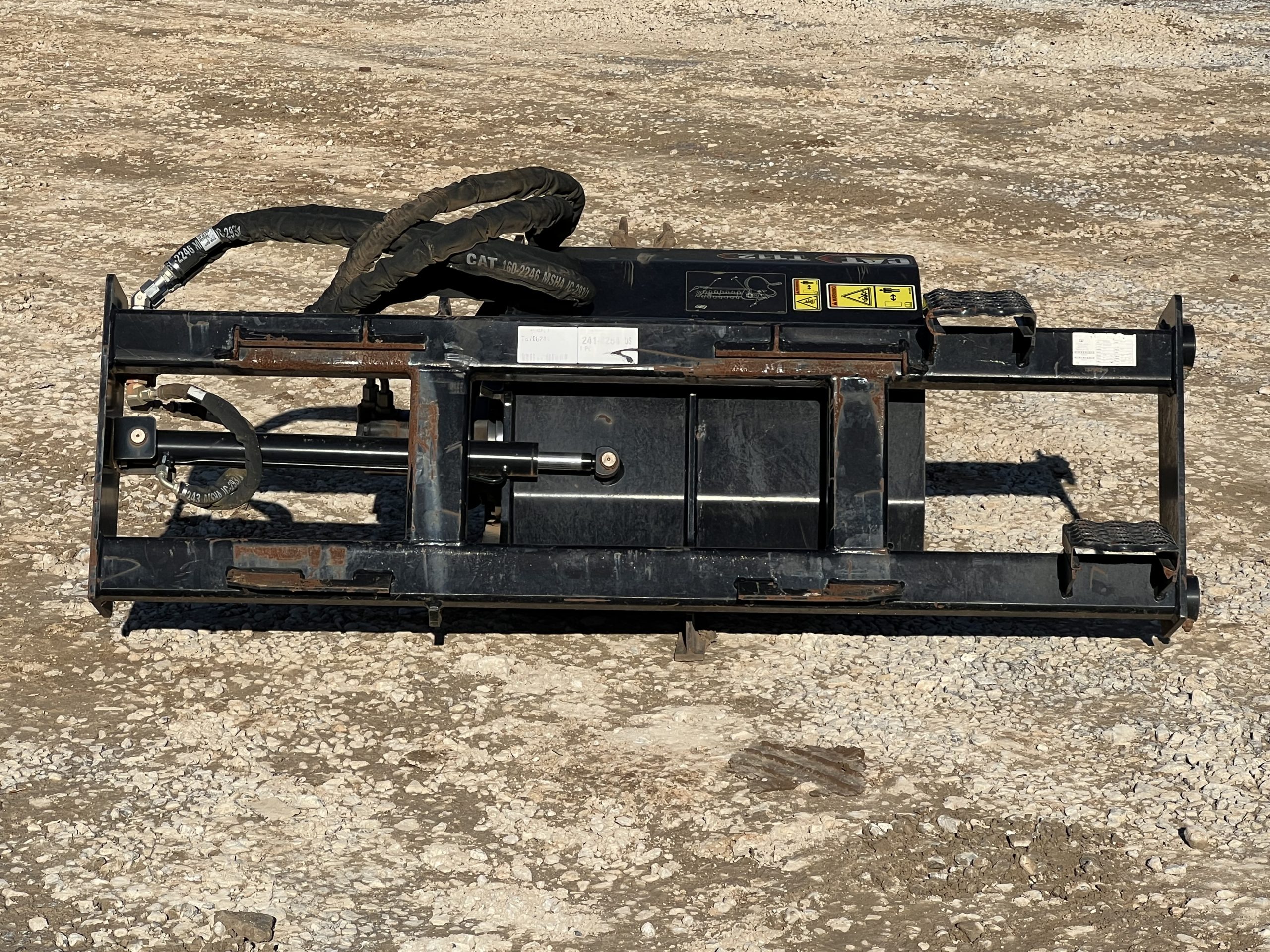 2021 CAT T112 48" x 6" Trencher Attachment Combo Chain Fits Skid Steer - Image 9