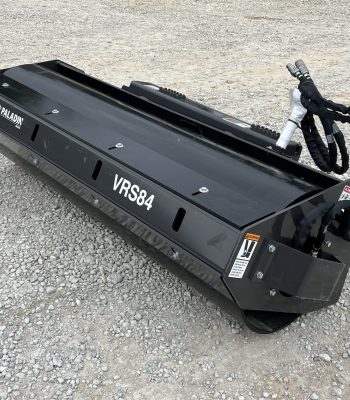 84" Smooth Drum Vibratory Roller Attachment Fits Skid Steer