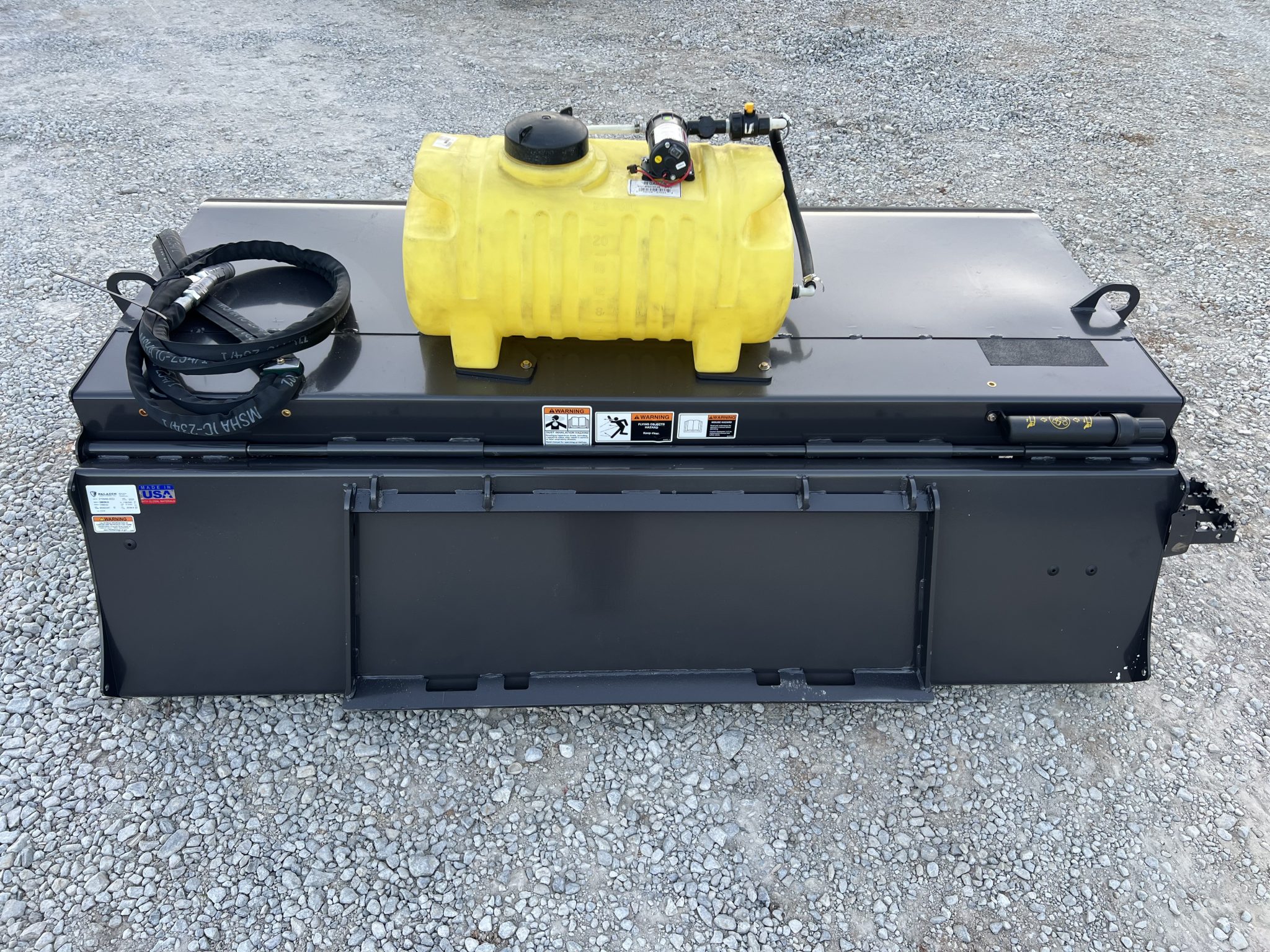 Paladin Sweepster 84″ Pick Up Box Sweeper Broom with Water Tank Kit ...