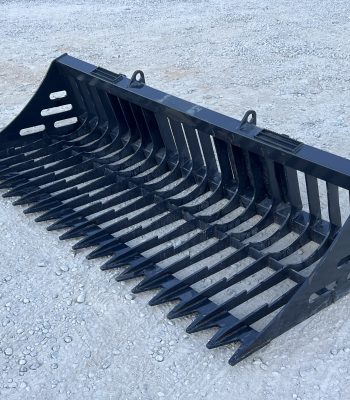 84" Rock Skeleton Bucket Attachment Fits Skid Steer Loader