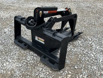 Heavy Duty Stump Bucket Grapple Attachment Fits Skid Steer Tractor Loader - Image 5