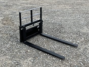 42" Paladin Bradco Shaft Mounted Pallet Fork Attachment Fits Mini Skid Steer - Image 3