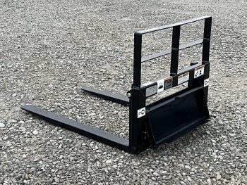 42" Paladin Bradco Shaft Mounted Pallet Fork Attachment Fits Mini Skid Steer - Image 7
