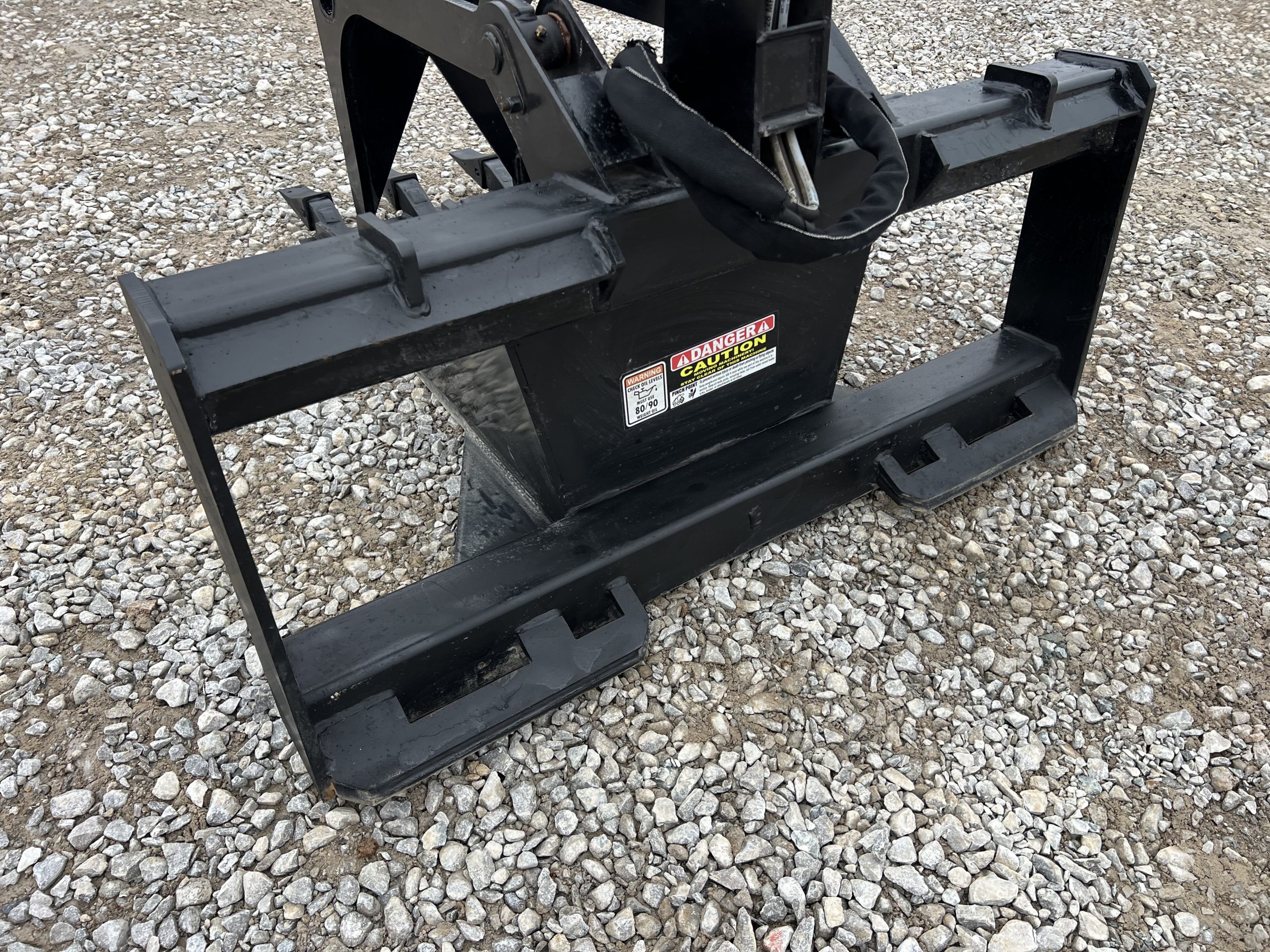 Heavy Duty Stump Bucket Grapple Attachment Fits Skid Steer Tractor Loader - Image 11