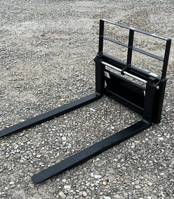 42" Paladin Bradco Shaft Mounted Pallet Fork Attachment Fits Mini Skid Steer