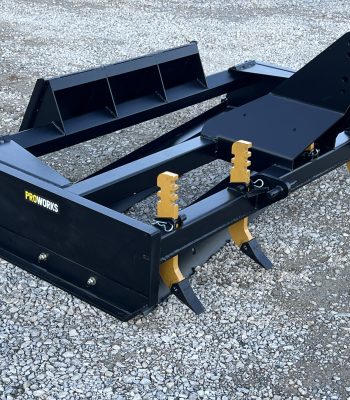 84" Box Scraper Grader Scarifier Attachment Fits Skid Steer & Tractor 3 Point Hitch