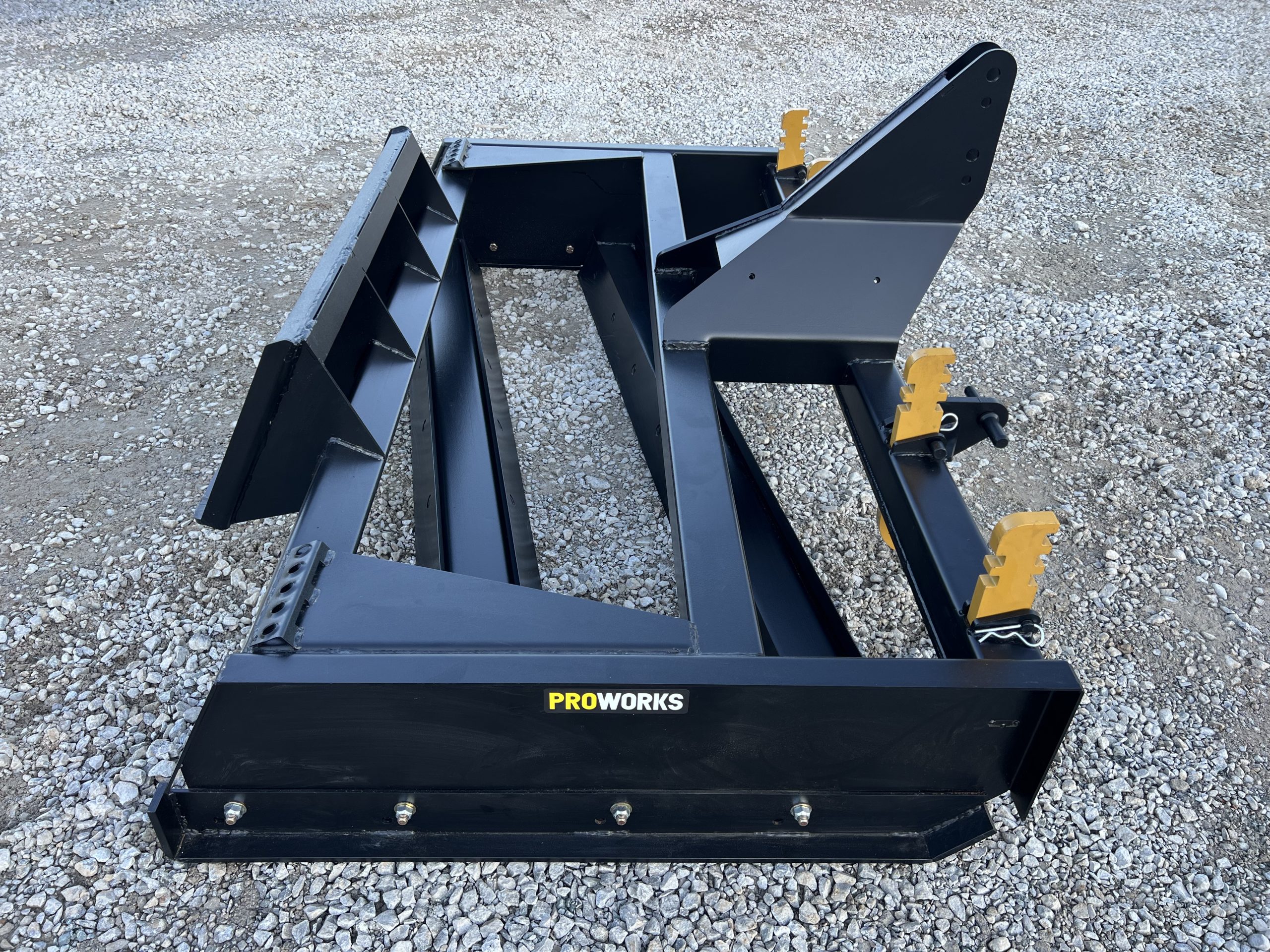 84" Box Scraper Grader Scarifier Attachment Fits Skid Steer & Tractor 3 Point Hitch - Image 4