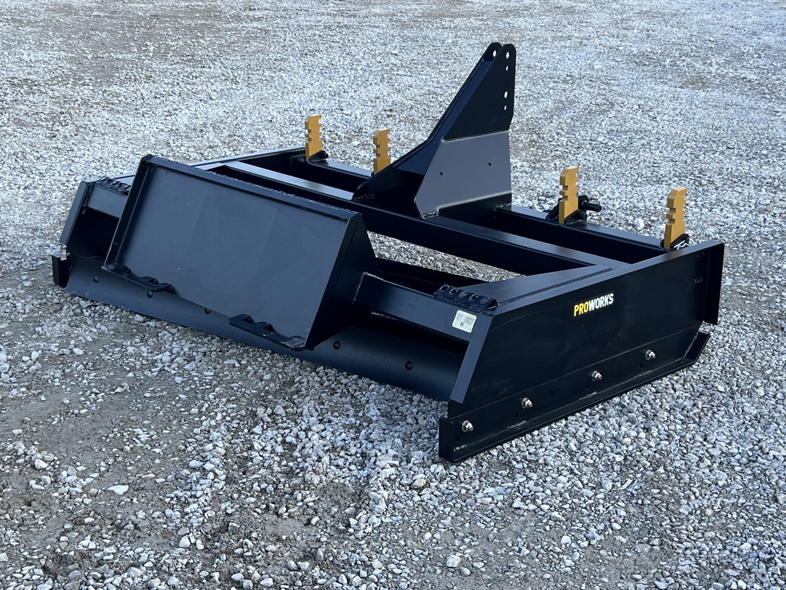 84" Box Scraper Grader Scarifier Attachment Fits Skid Steer & Tractor 3 Point Hitch - Image 5