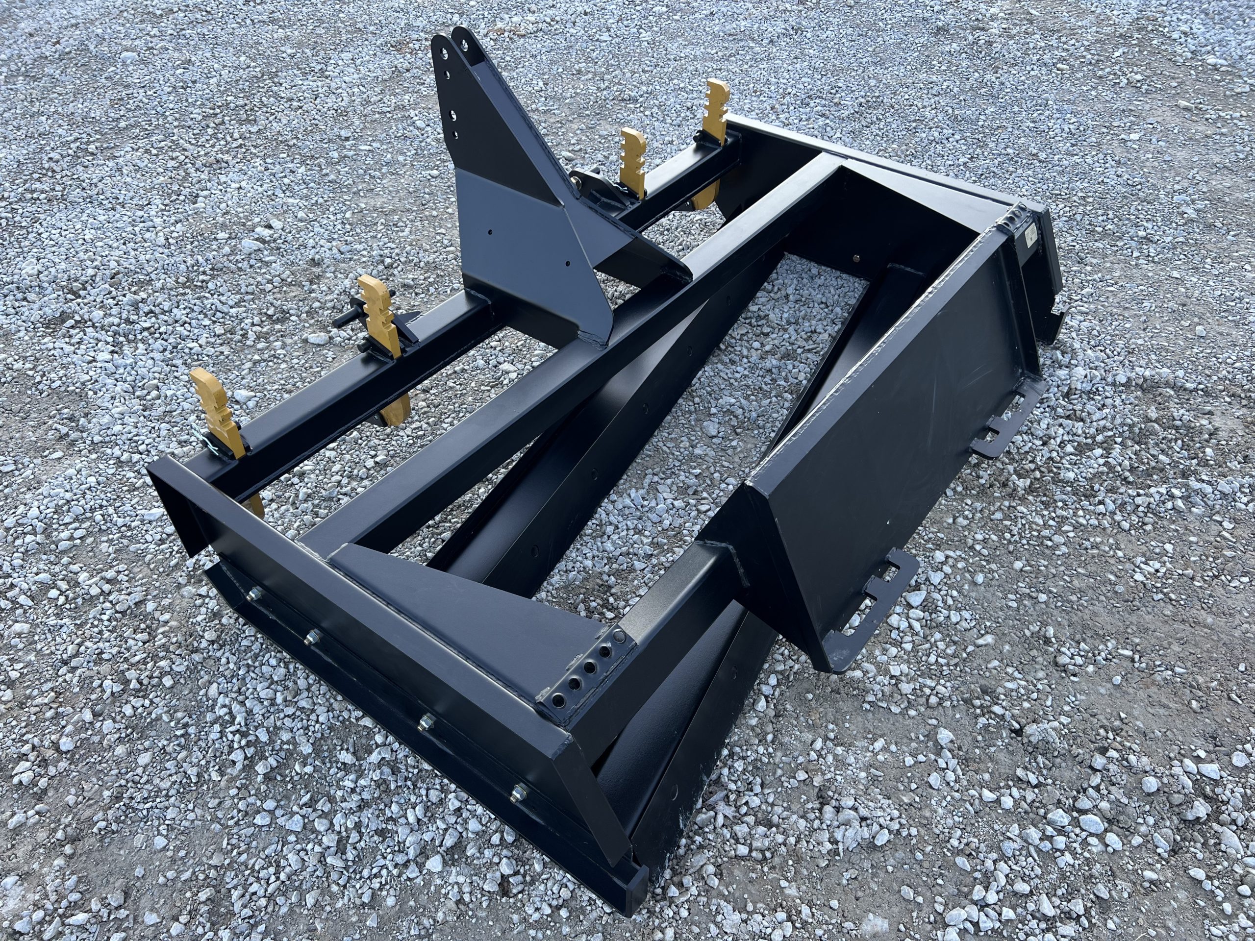 84" Box Scraper Grader Scarifier Attachment Fits Skid Steer & Tractor 3 Point Hitch - Image 7