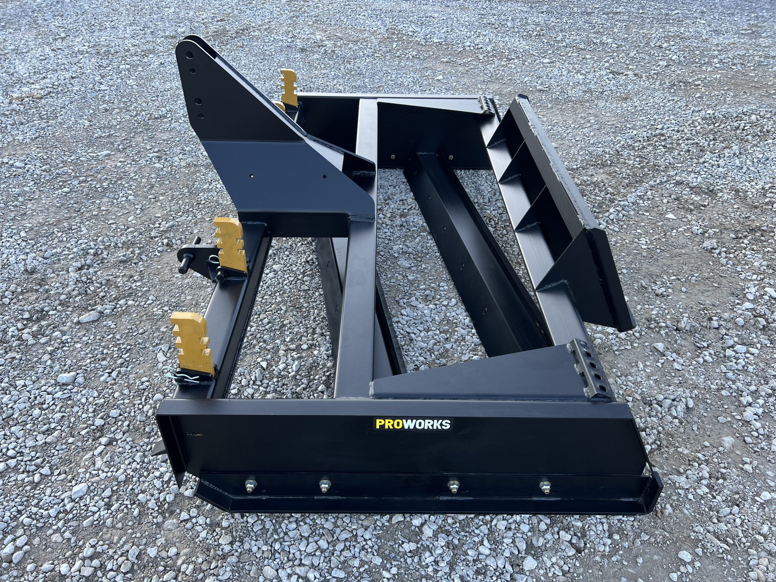 84" Box Scraper Grader Scarifier Attachment Fits Skid Steer & Tractor 3 Point Hitch - Image 8