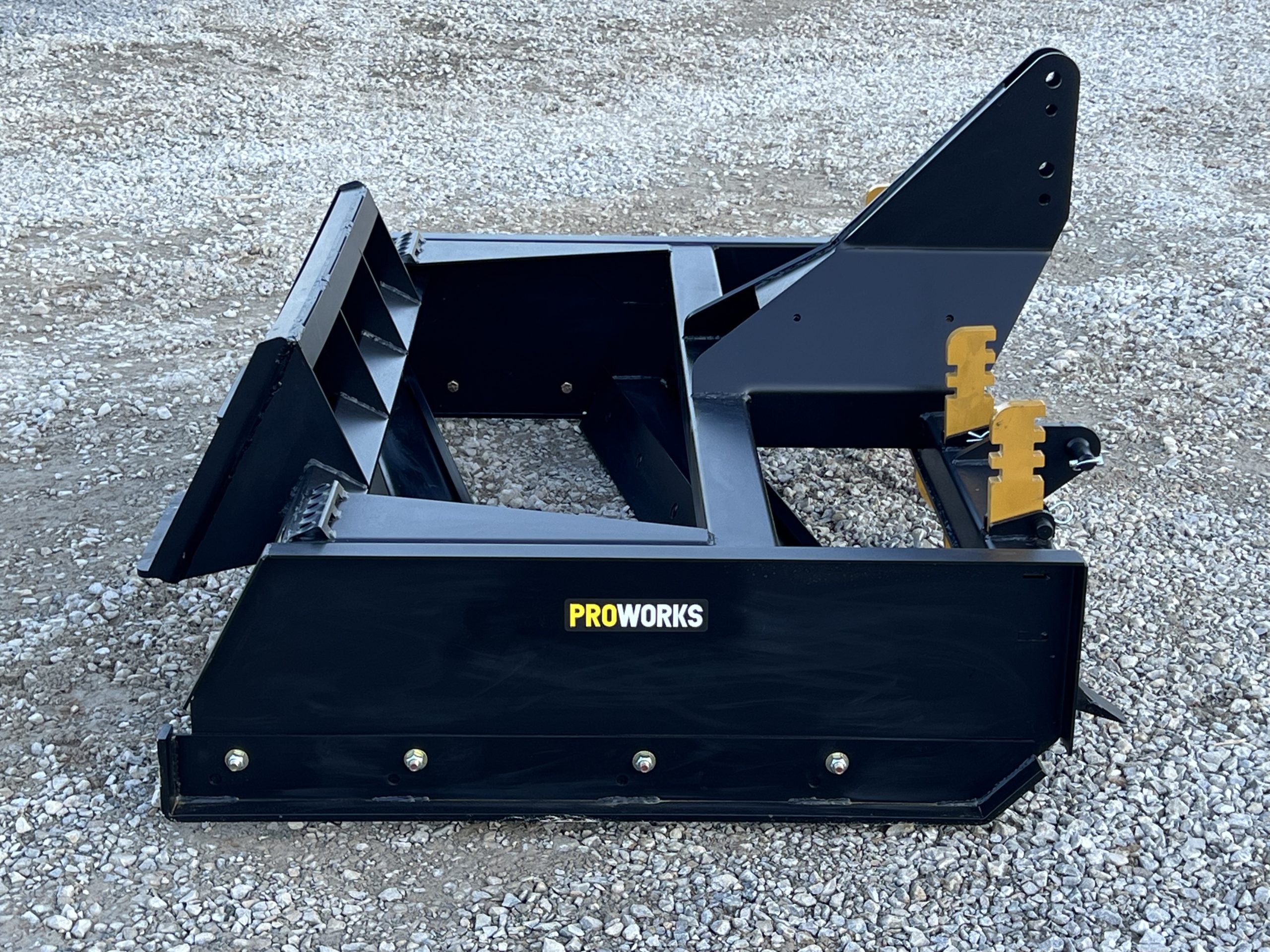 72" Box Scraper Grader Scarifier Attachment Fits Skid Steer & Tractor 3 Point Hitch - Image 4