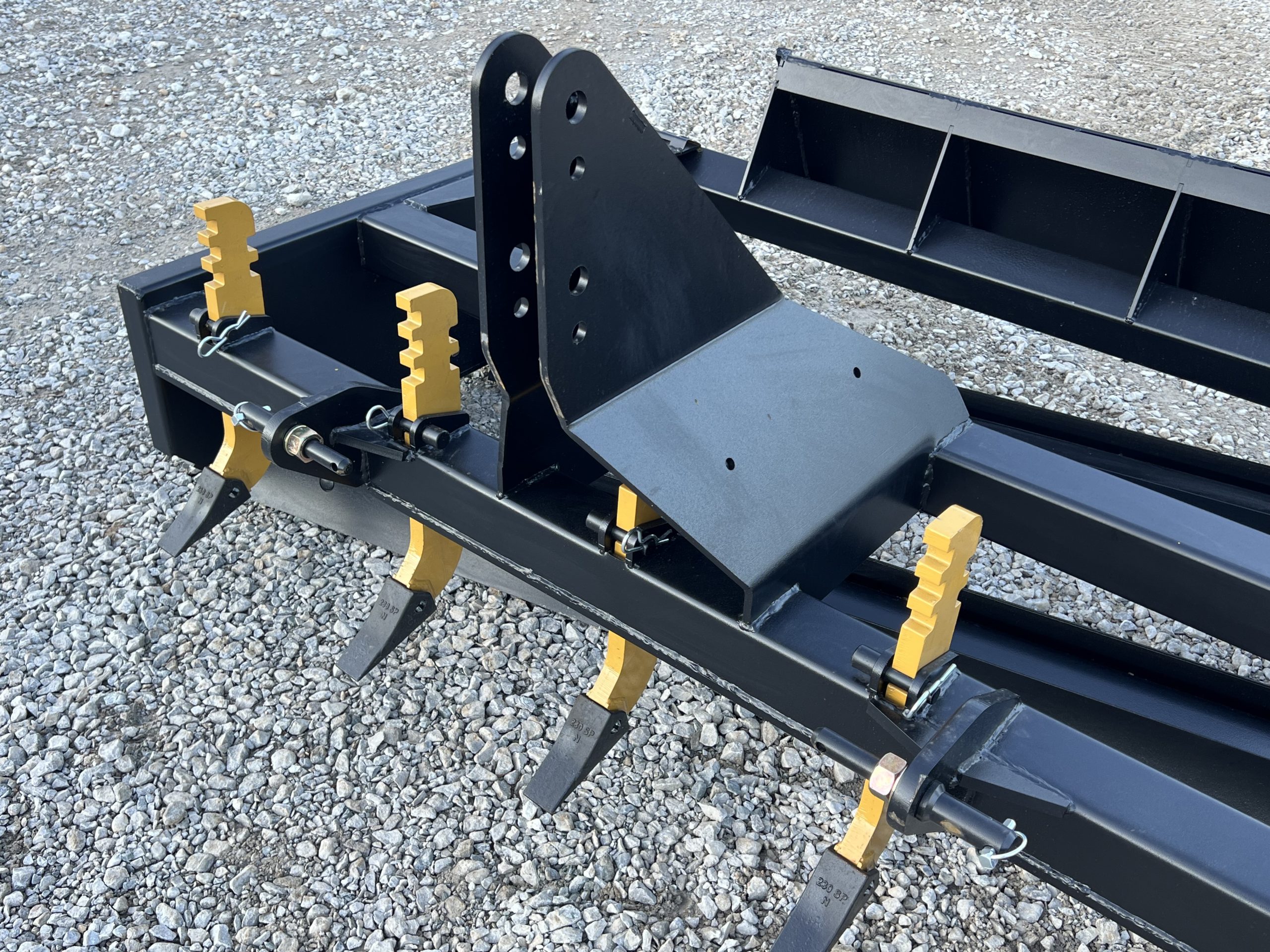 72" Box Scraper Grader Scarifier Attachment Fits Skid Steer & Tractor 3 Point Hitch - Image 10