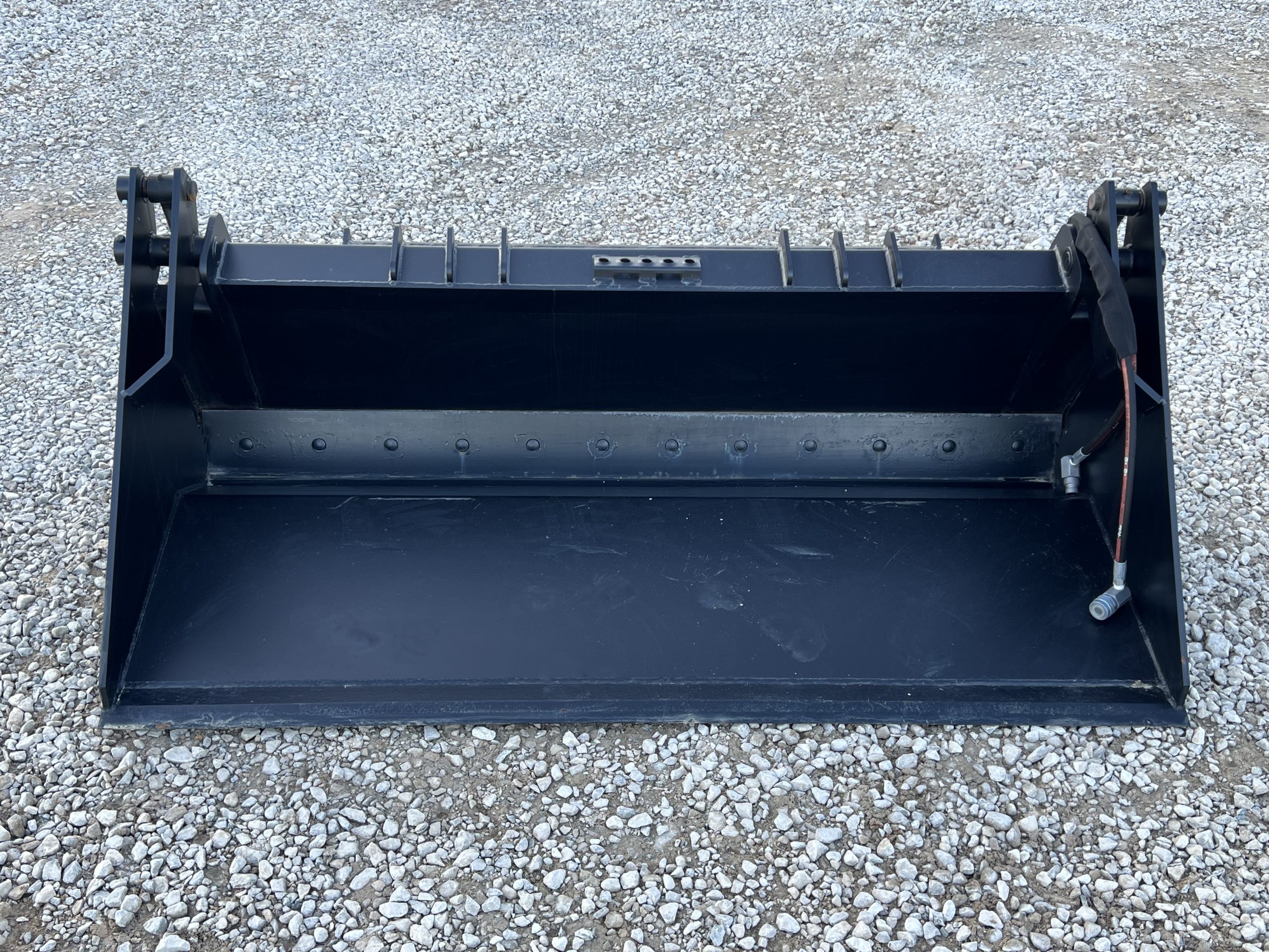 72" Smooth 4-IN-1 Combination Bucket Attachment Fits Skid Steer Quick Attach - Image 2