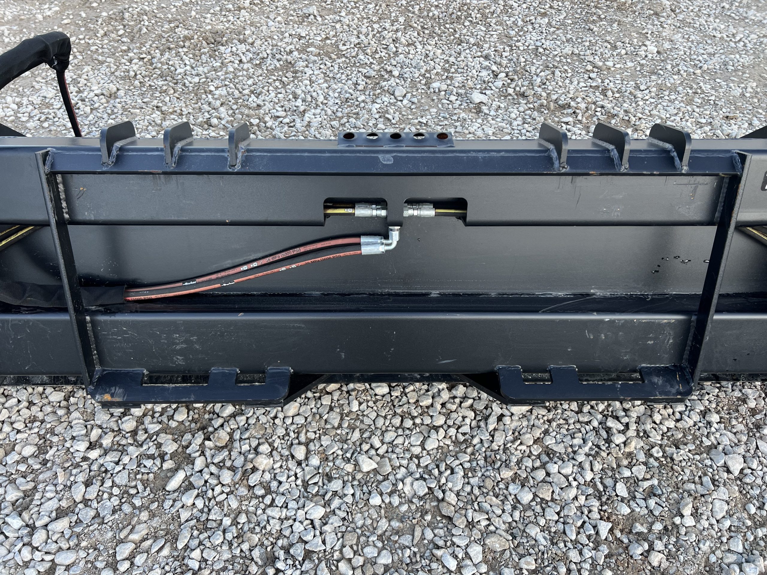 72" Smooth 4-IN-1 Combination Bucket Attachment Fits Skid Steer Quick Attach - Image 12