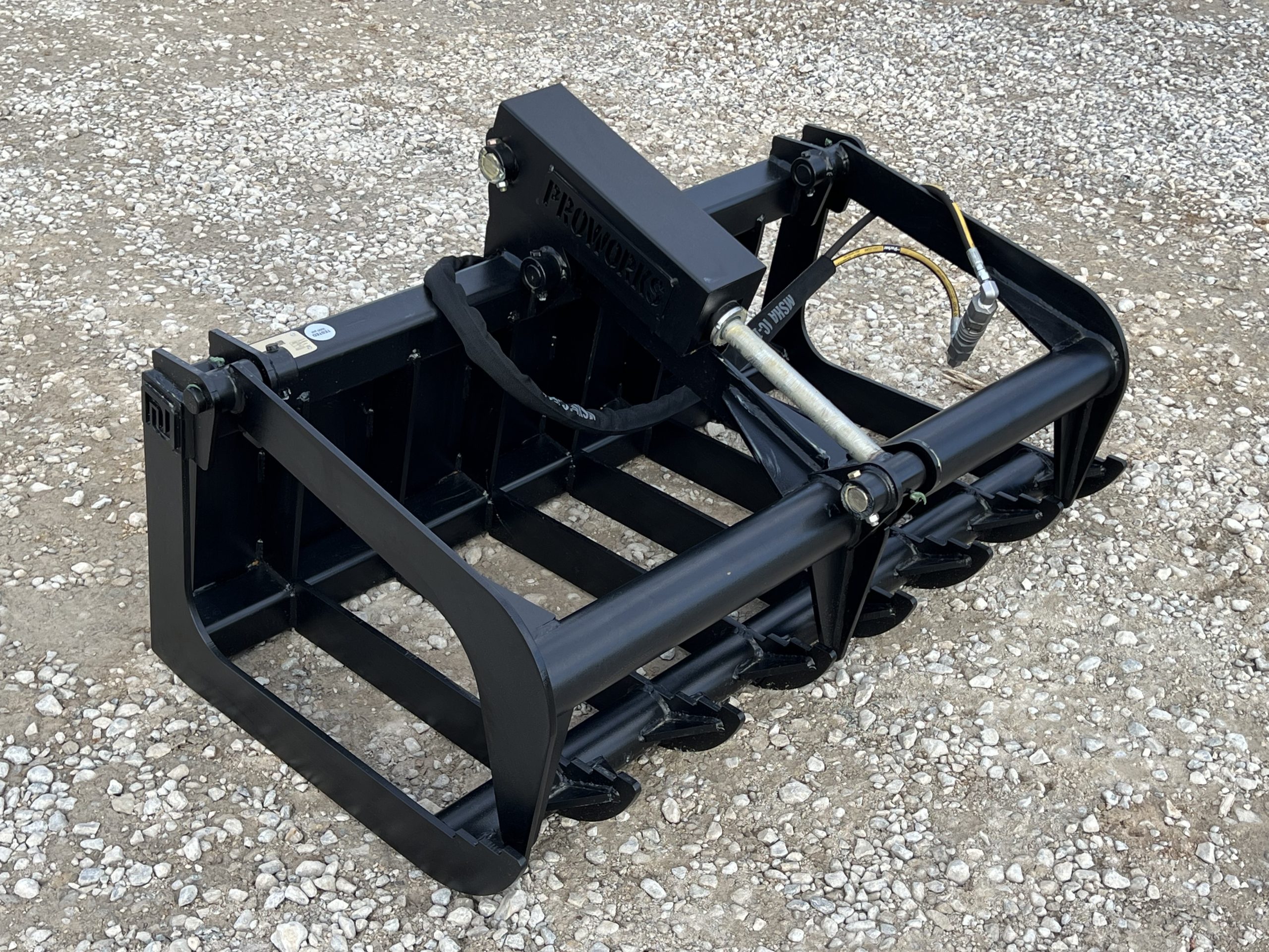 48″ Heavy Duty Root Bucket Grapple Attachment Fits ASV Terex RC30 RT40 PT30 RO70T - Image 3