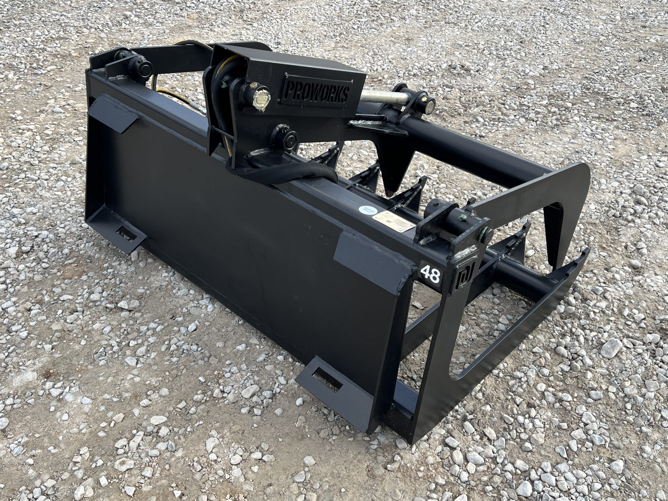 48″ Heavy Duty Root Bucket Grapple Attachment Fits ASV Terex RC30 RT40 PT30 RO70T - Image 5